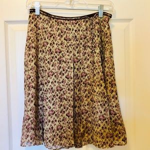 Ann Taylor Silk Skirt